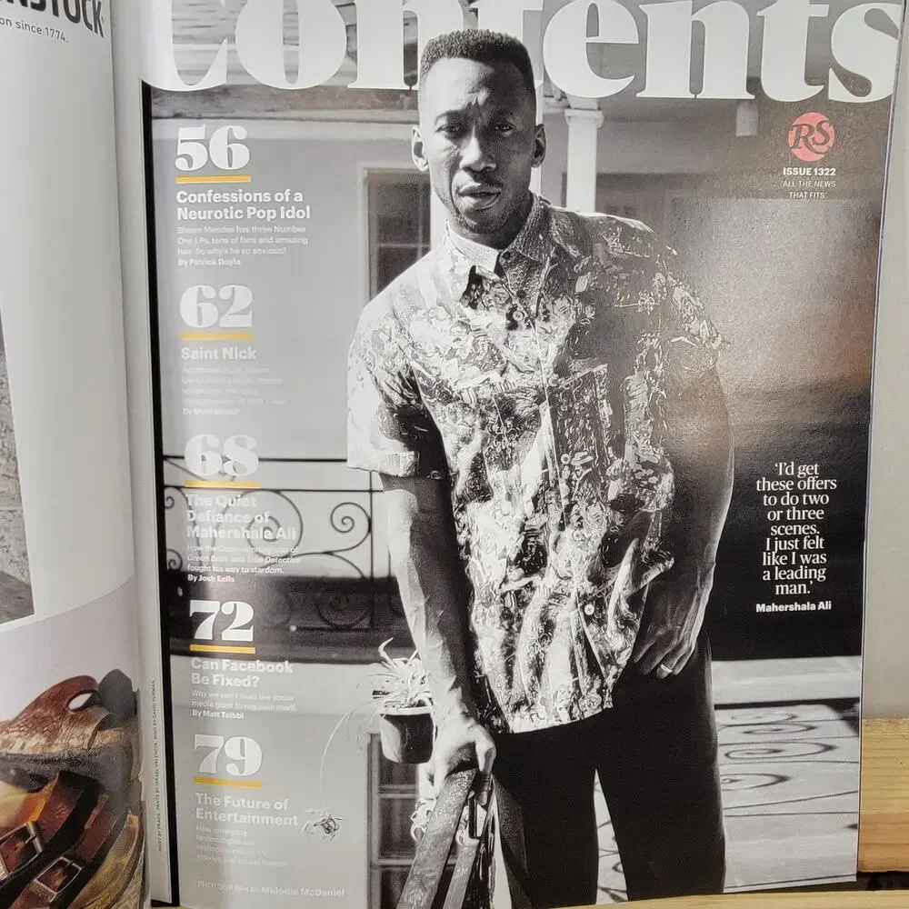Rolling Stone Magazine Shawn Mendes Cover - Dec 2018, Issue 1322